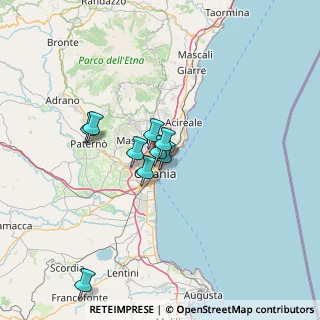 Mappa Via Riccardo Casalaina, 95126 Catania CT, Italia (27.93867)