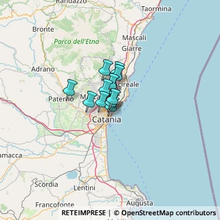Mappa Via Riccardo Casalaina, 95126 Catania CT, Italia (6.2575)