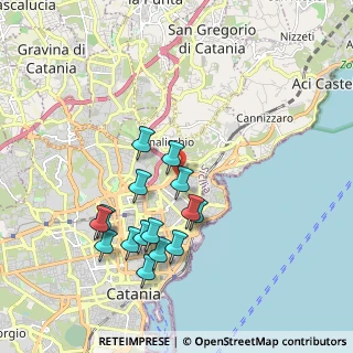 Mappa Via Riccardo Casalaina, 95126 Catania CT, Italia (2.072)
