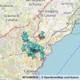 Mappa Via Nizzeti, 95126 Catania CT, Italia (1.904)