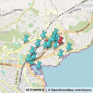 Mappa Via Giasone, 95126 Catania CT, Italia (0.356)