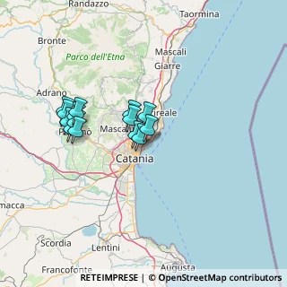 Mappa Via Giasone, 95126 Catania CT, Italia (13.36)