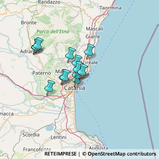 Mappa Via Giasone, 95126 Catania CT, Italia (11.24154)