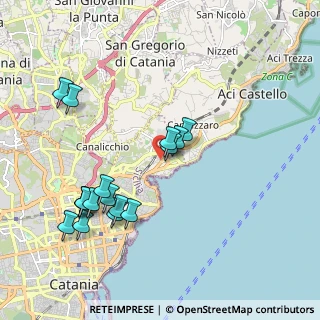 Mappa Via Giasone, 95126 Catania CT, Italia (2.31824)