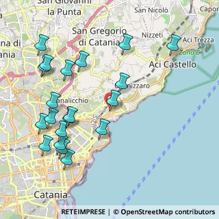 Mappa Via Giasone, 95126 Catania CT, Italia (2.617)