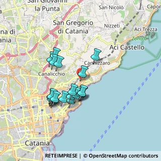 Mappa Via Giasone, 95126 Catania CT, Italia (1.75)
