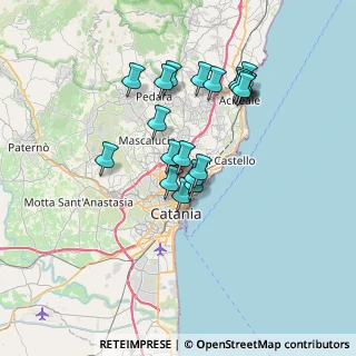 Mappa Via G. Arimondi, 95125 Catania CT, Italia (6.829)