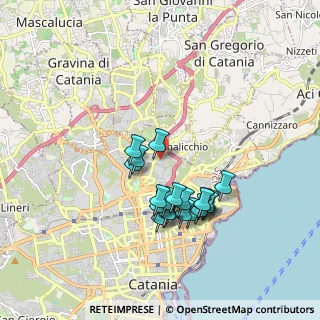 Mappa Via Pedara, 95125 Catania CT, Italia (1.8095)