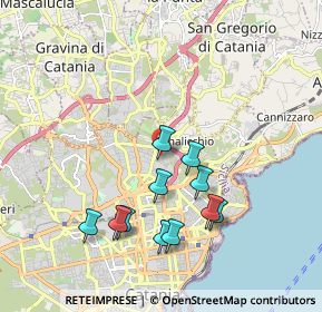 Mappa Via Pedara, 95030 Catania CT, Italia (2.05727)