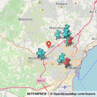 Mappa Via Serra Belvedere, 95045 Misterbianco CT, Italia (3.73667)