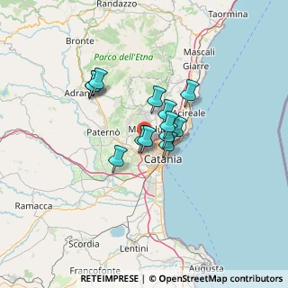 Mappa Via Serra Belvedere, 95045 Misterbianco CT, Italia (9.89154)