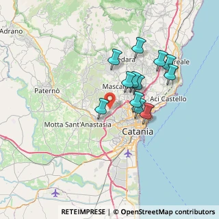 Mappa Via Serra Belvedere, 95045 Misterbianco CT, Italia (6.83167)