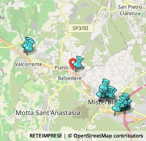 Mappa Contrada Acquarossa strada provinciale, 95032 Belpasso CT, Italia (2.97333)