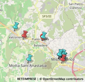 Mappa Contrada Acquarossa strada provinciale, 95032 Belpasso CT, Italia (2.44)