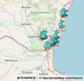 Mappa Contrada Acquarossa strada provinciale, 95032 Belpasso CT, Italia (10.8075)