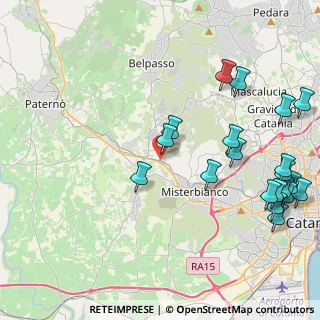 Mappa Via Emanuela Setticarraro, 95032 Belpasso CT, Italia (6.037)