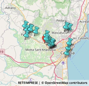 Mappa Contrada Acquarossa strada provinciale, 95032 Belpasso CT, Italia (6.0305)