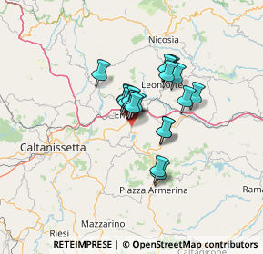 Mappa Contrada, 94100 Enna EN, Italia (9.601)