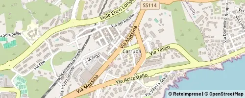 Mappa Catânia