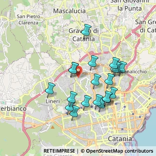 Mappa Via Nebrodi, 95123 Catania CT, Italia (1.9925)