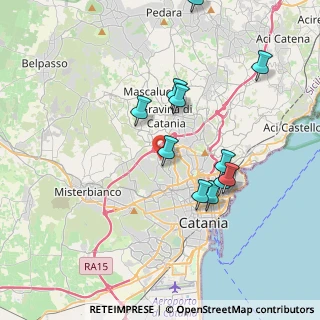 Mappa Via Nebrodi, 95123 Catania CT, Italia (4.17091)