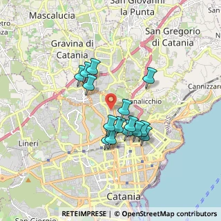 Mappa Via della Paglia, 95125 Catania CT, Italia (1.55467)