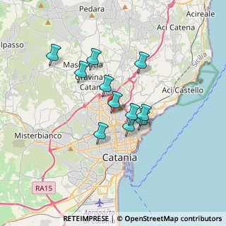 Mappa Via della Paglia, 95125 Catania CT, Italia (3.00545)