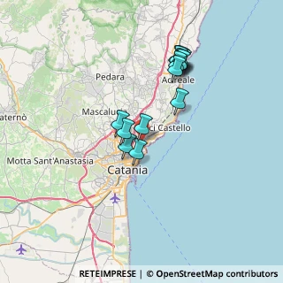 Mappa Via Feudo Grande, 95126 Catania CT, Italia (7.10071)