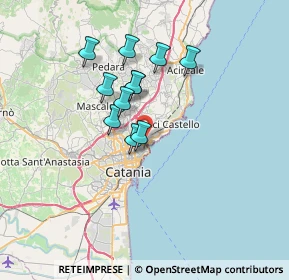 Mappa Via Feudo Grande, 95126 Catania CT, Italia (6.09455)