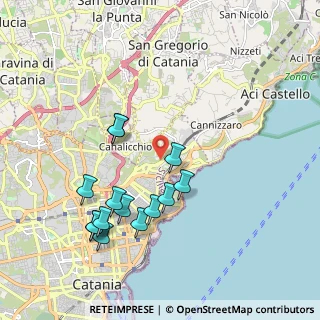 Mappa Via Feudo Grande, 95126 Catania CT, Italia (2.25)