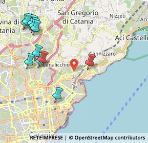 Mappa Via Feudo Grande, 95126 Catania CT, Italia (2.74091)