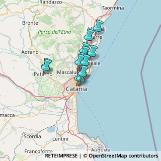 Mappa Via Feudo Grande, 95126 Catania CT, Italia (9.86538)