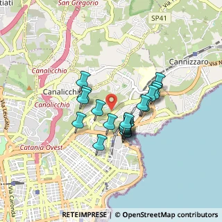 Mappa Via Feudo Grande, 95126 Catania CT, Italia (0.735)