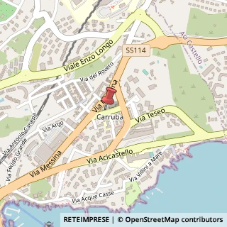 Mappa Via della Scogliera, 6, 95126 Catania, Catania (Sicilia)