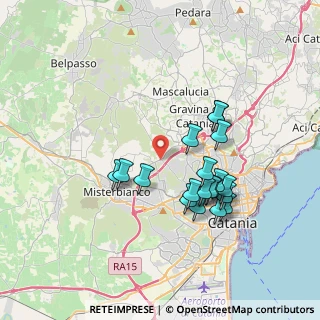 Mappa Via Salso, 95045 Misterbianco CT, Italia (3.75684)