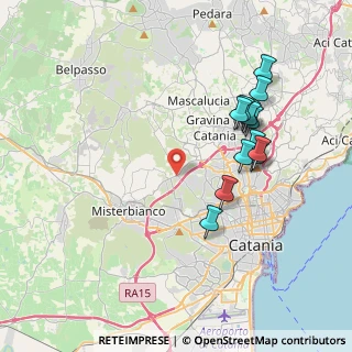 Mappa Via Salso, 95045 Misterbianco CT, Italia (4.34385)