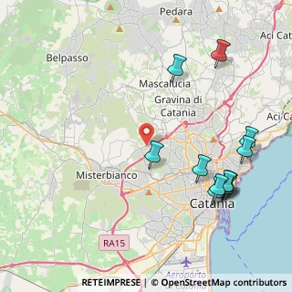 Mappa Via Salso, 95045 Misterbianco CT, Italia (5.52182)