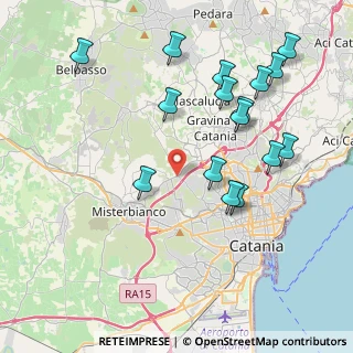 Mappa Via Salso, 95045 Misterbianco CT, Italia (4.88438)