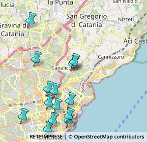 Mappa Via Nuovalucello Traversa, 95030 Tremestieri etneo CT, Italia (2.70286)