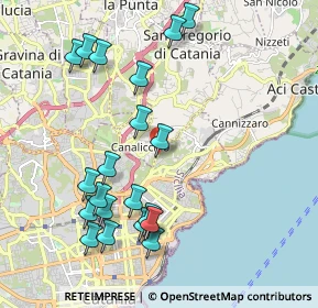 Mappa Via Nuovalucello Traversa, 95030 Tremestieri etneo CT, Italia (2.462)