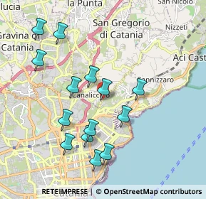 Mappa Via Nuovalucello Traversa, 95030 Tremestieri etneo CT, Italia (2.165)