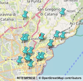 Mappa Via Nuovalucello Traversa, 95030 Tremestieri etneo CT, Italia (2.215)