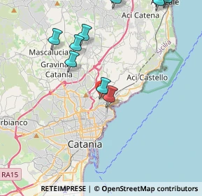 Mappa Via Nuovalucello Traversa, 95030 Tremestieri etneo CT, Italia (6.28385)