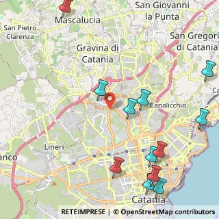 Mappa Via Carrubella, 95030 Catania CT, Italia (3.14167)