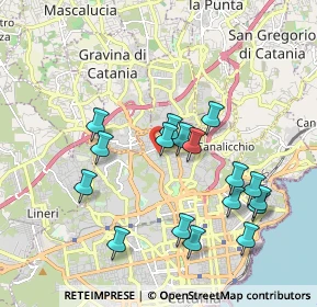 Mappa Via Giovanni Fattori, 95030 Catania CT, Italia (2.13176)