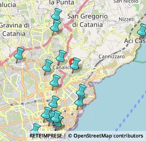 Mappa 95030 Valverde CT, Italia (2.83353)