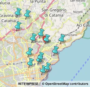 Mappa Via Nizzeti, 95030 Valverde CT, Italia (2.13214)