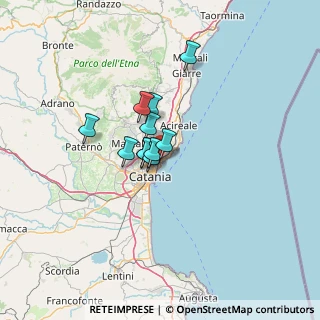 Mappa Via Antonio Canepa, 95126 Catania CT, Italia (8.49364)