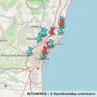 Mappa Via Antonio Canepa, 95126 Catania CT, Italia (5.78273)