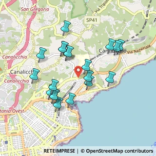 Mappa Via Antonio Canepa, 95126 Catania CT, Italia (0.987)